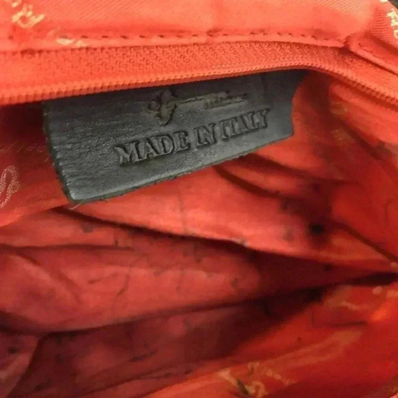 Michael Rome black pebbled leather shoulder bag - Picture 8 of 8